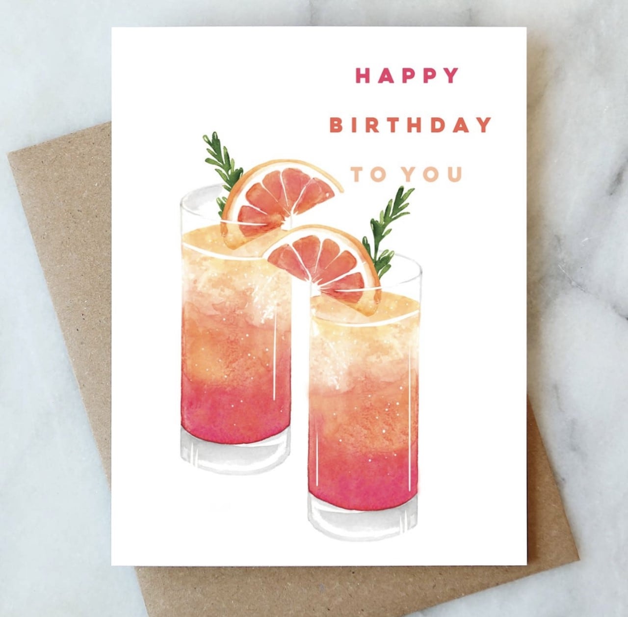 Fruity Birthday Greeting Card